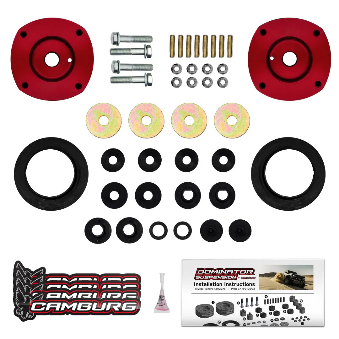 1.5" Dominator Preload Front Leveling Kit Tundra (2022-2024)