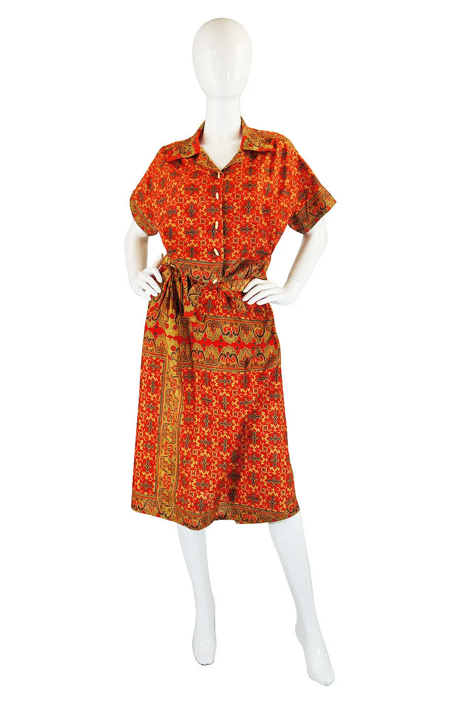 1940s Three Piece Mexican Cotton Set