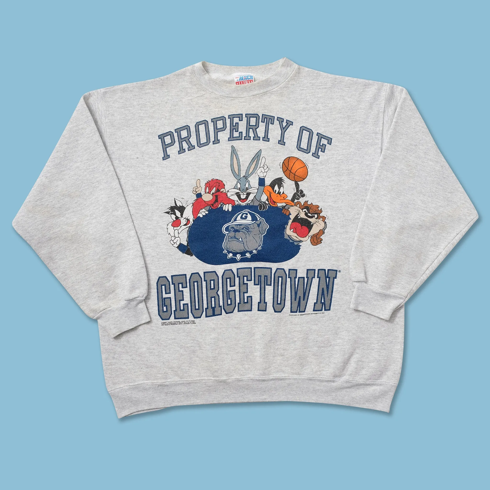 1992 Georgetown Hoyas Looney Tunes Sweater Large