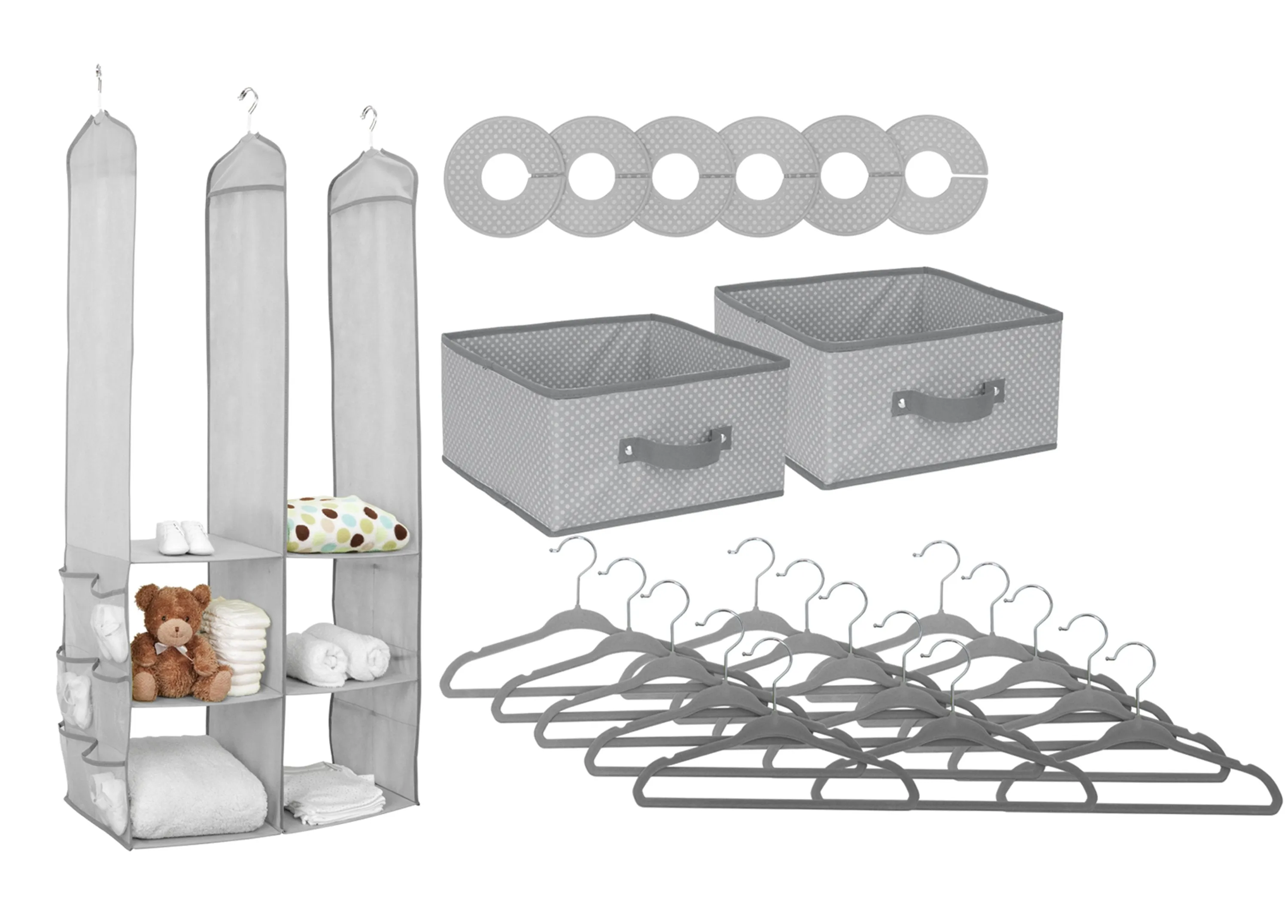 24 Piece Nursery Storage Set