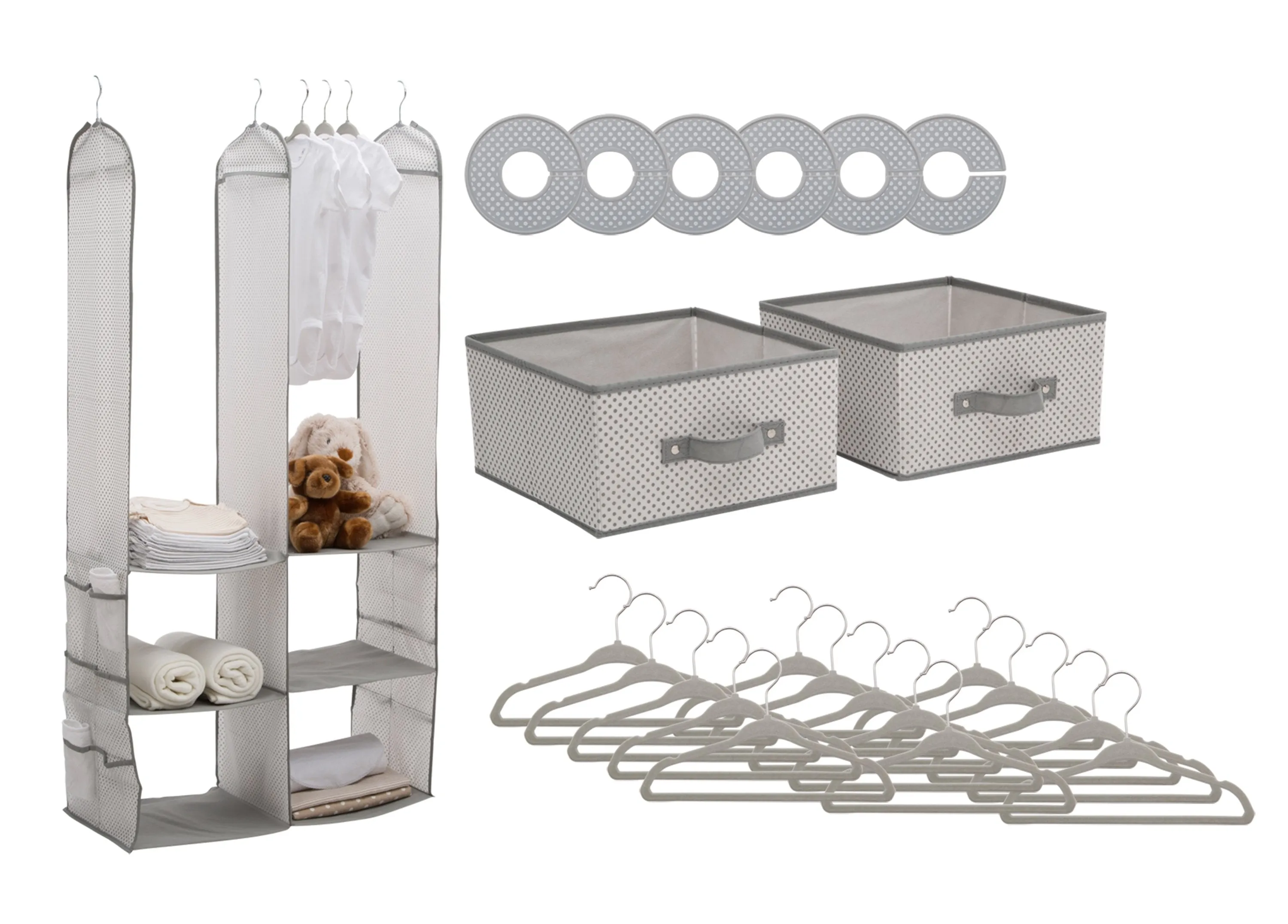 24 Piece Nursery Storage Set