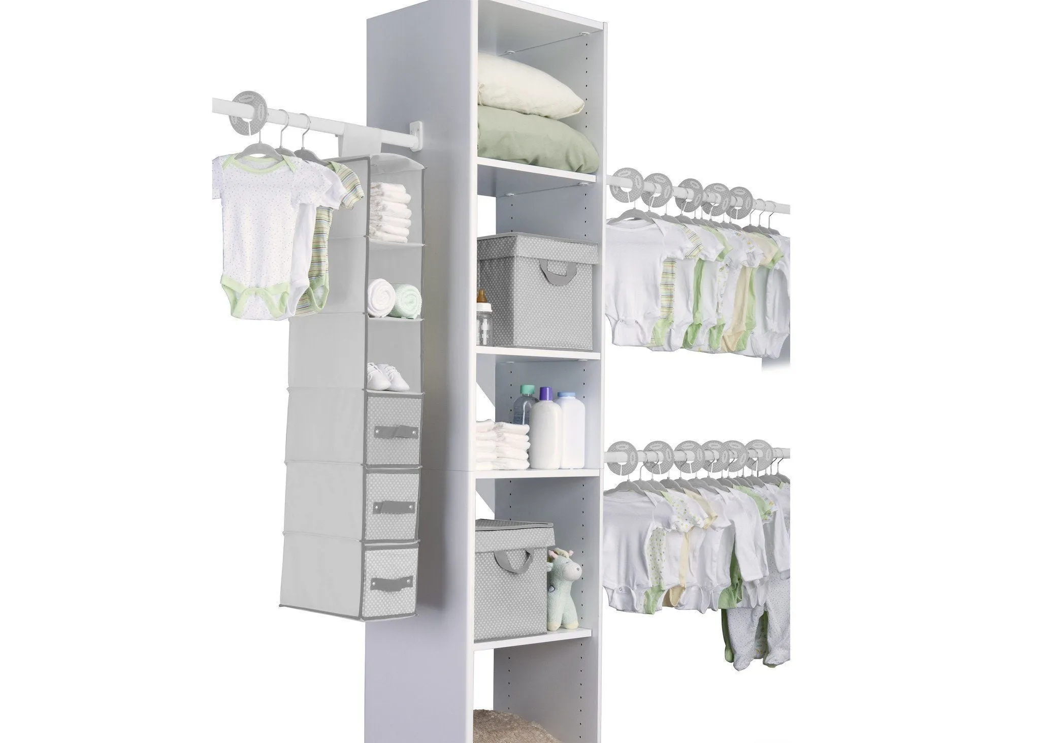 48 Piece Nursery Storage Set