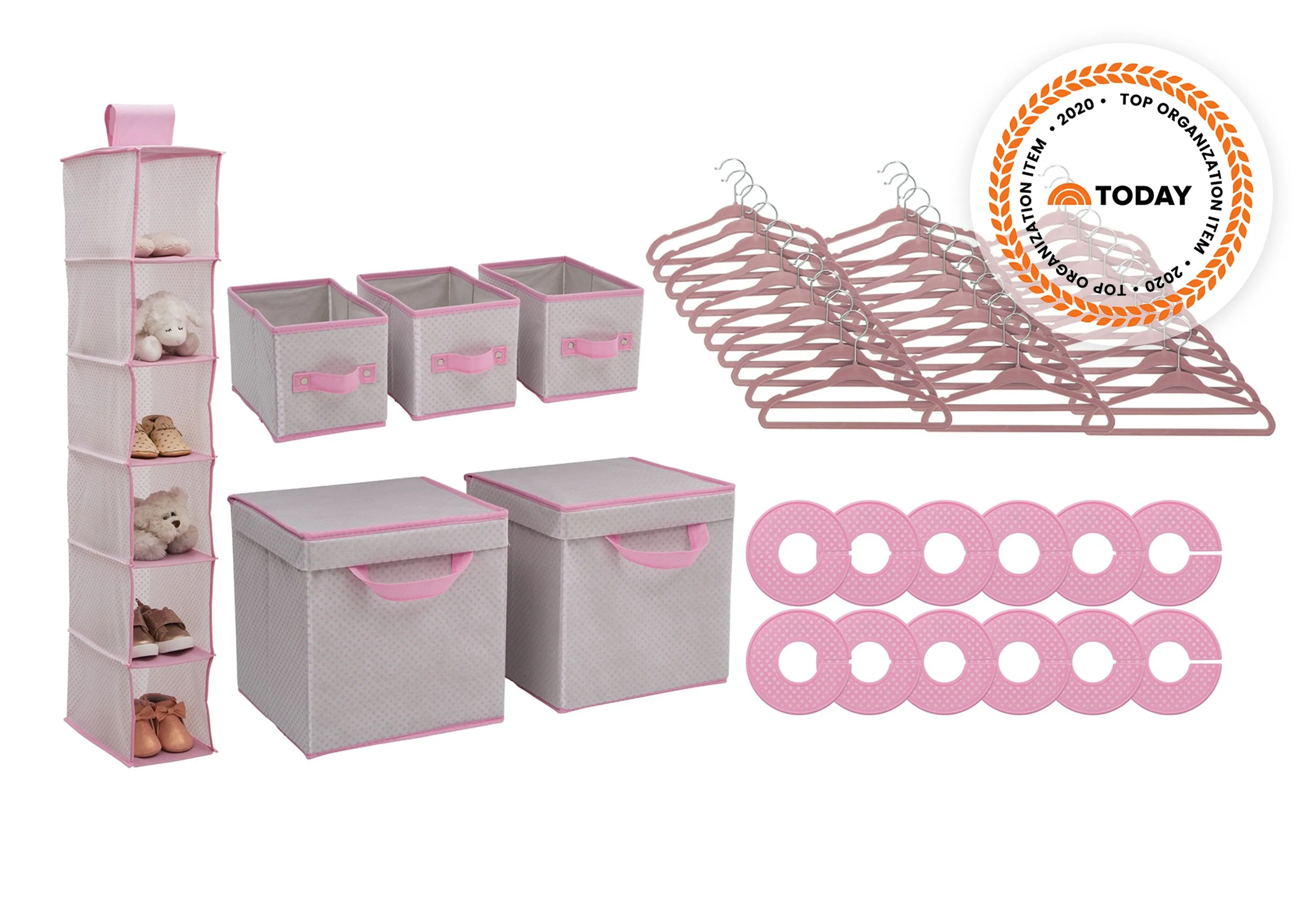 48 Piece Nursery Storage Set