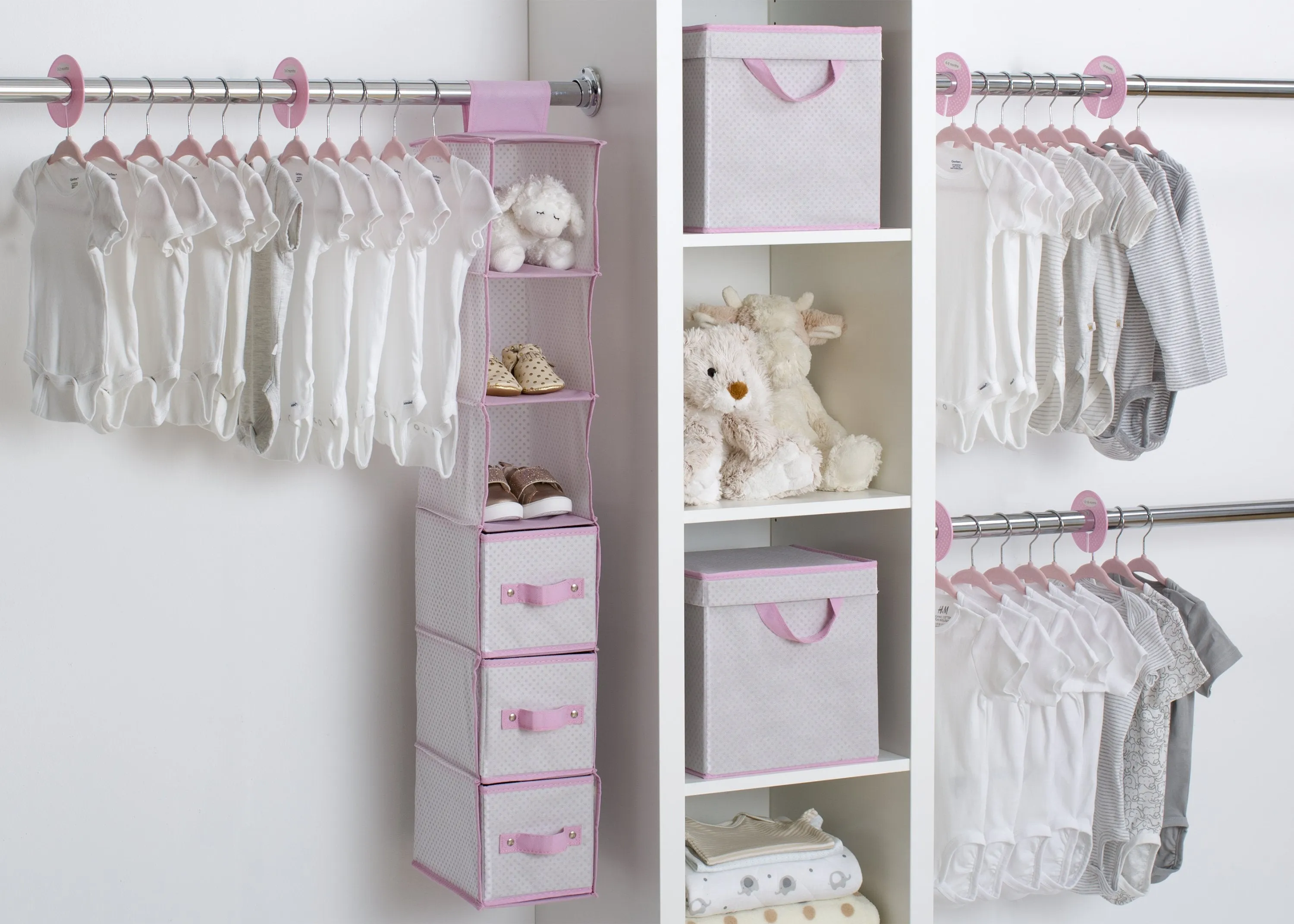 48 Piece Nursery Storage Set