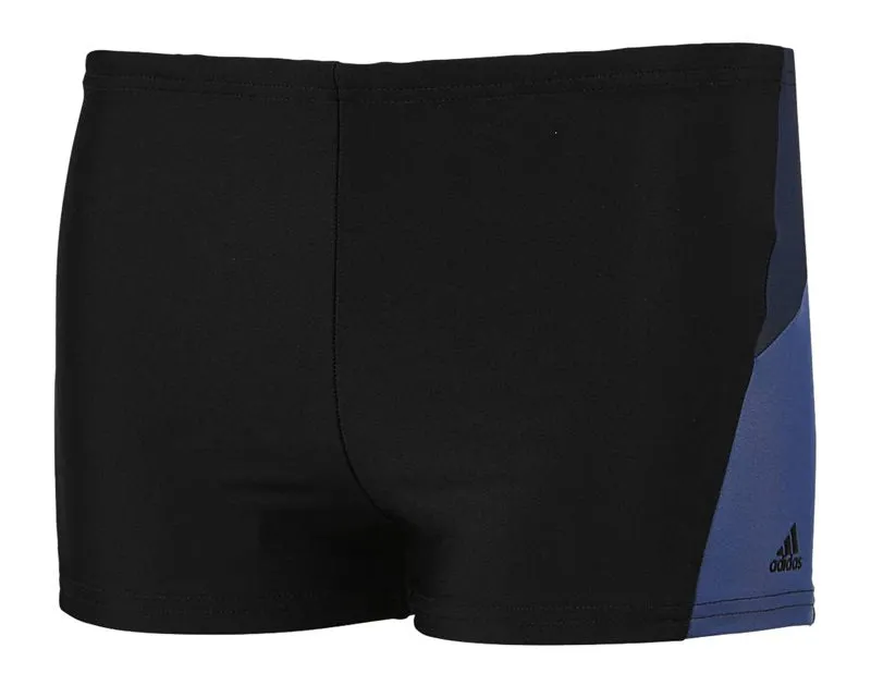 adidas Lineage Boxer Swim Shorts - Mens - Black/Crew Navy/Crew Blue