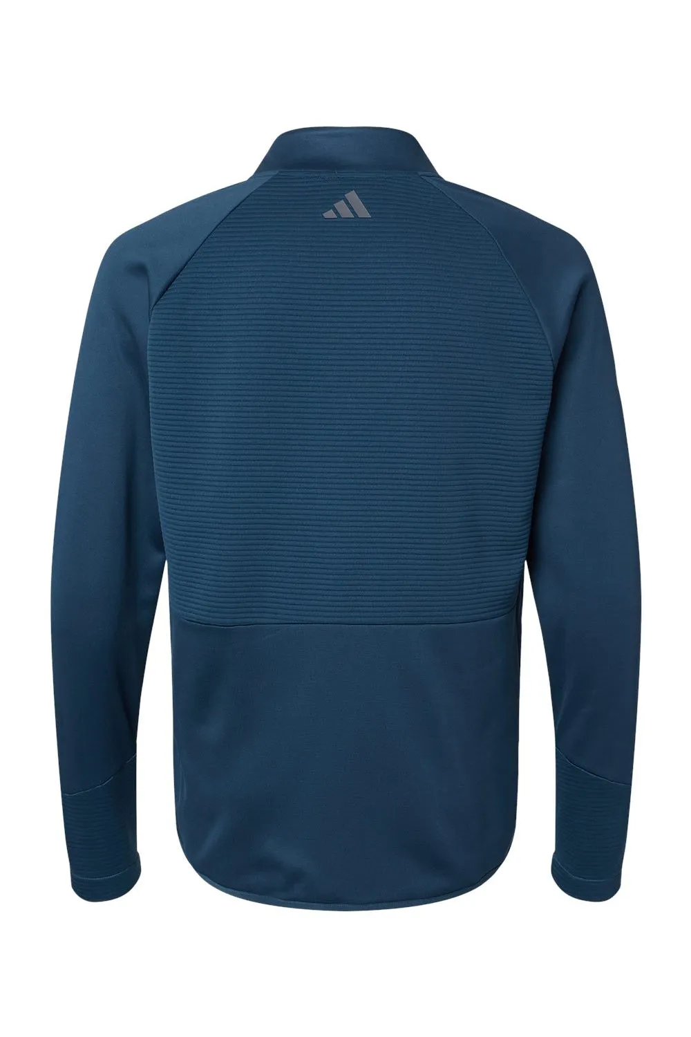 Adidas Mens 1/4 Zip Sweatshirt - Crew Navy Blue - NEW