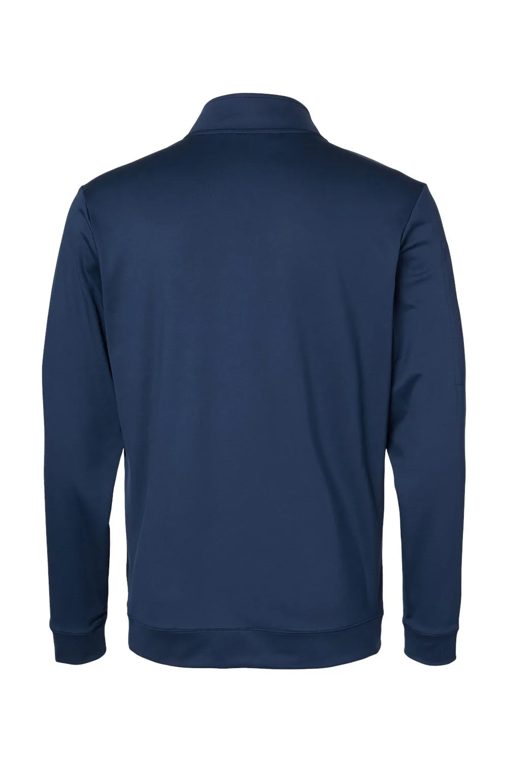 Adidas Mens Performance UPF 50  1/4 Zip Sweatshirt - Collegiate Navy Blue - NEW