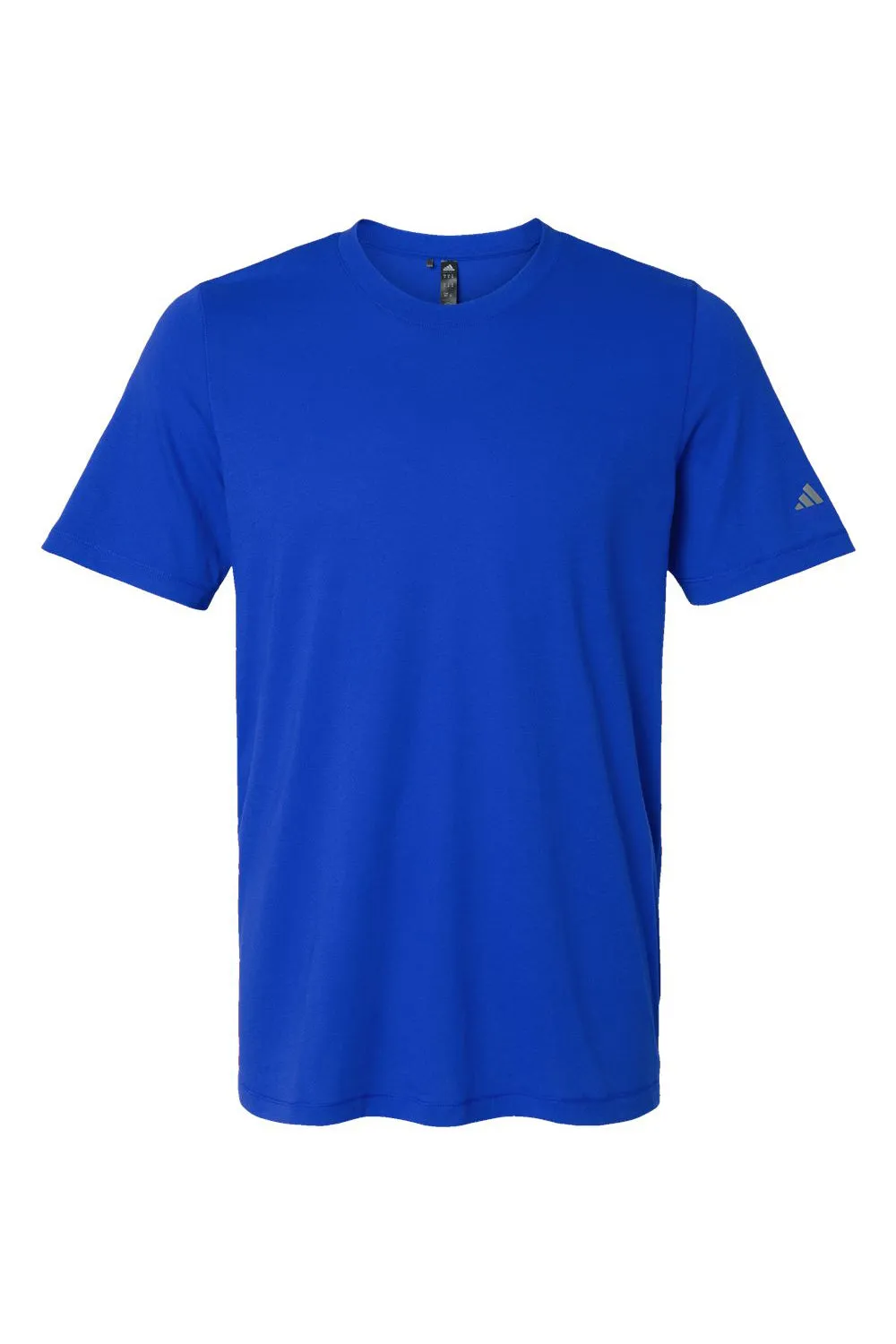 Adidas Mens Short Sleeve Crewneck T-Shirt - Collegiate Royal Blue - NEW