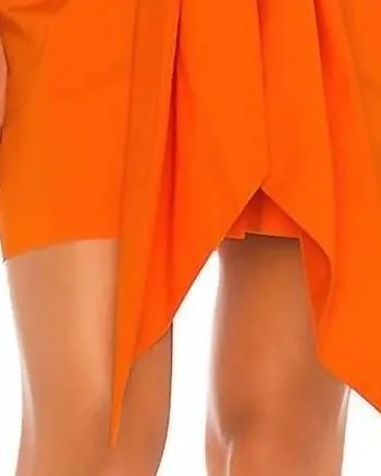 Agnes Mini Dress In Orange | Orange