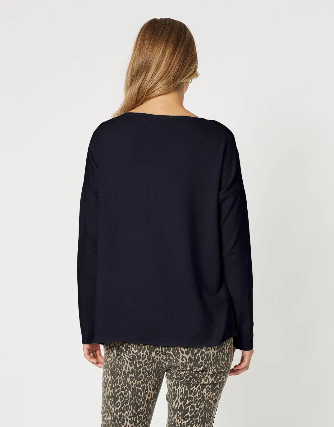 Amour Knit - Navy