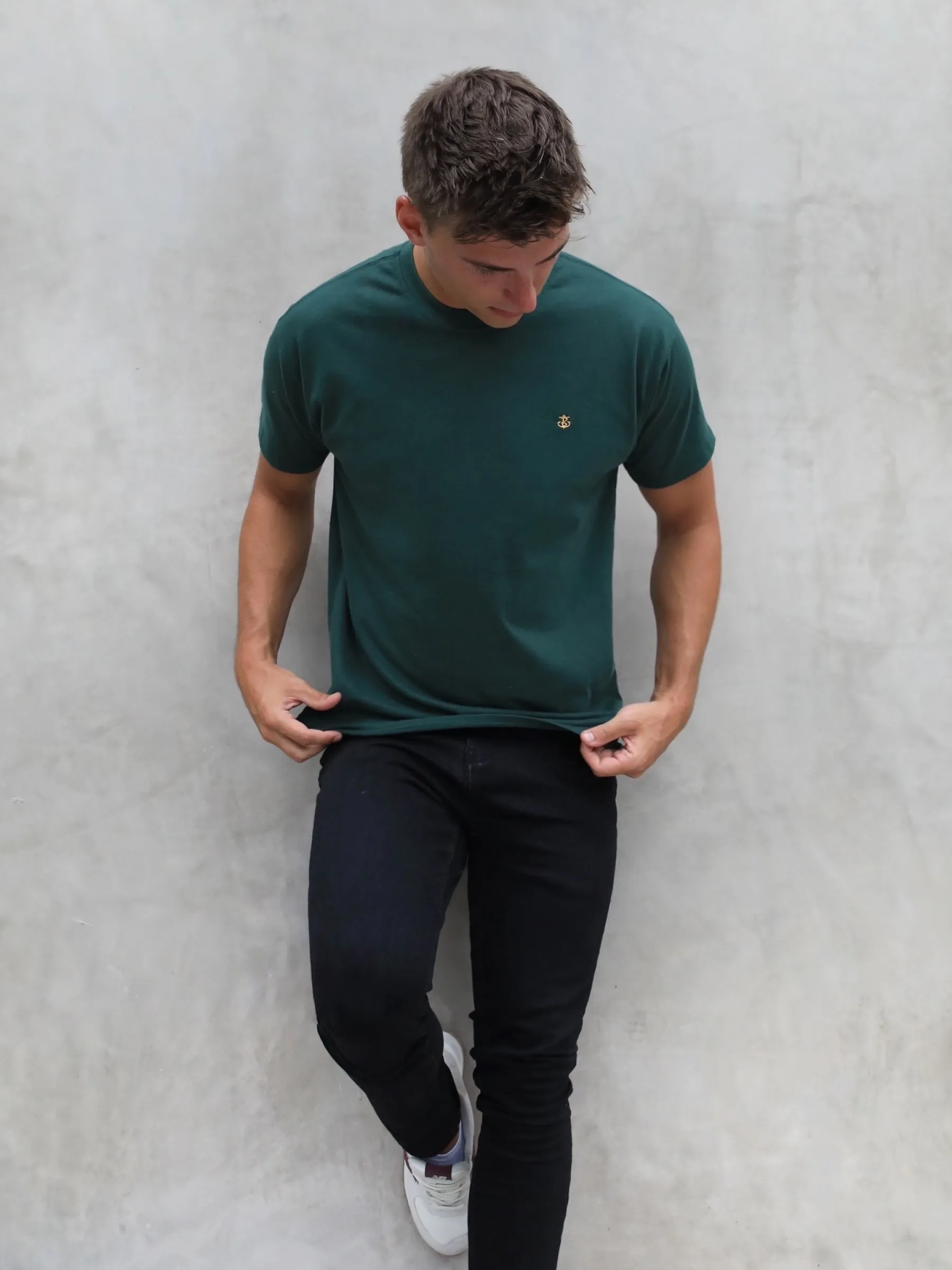 Anchor Relaxed T-Shirt - Dark Green