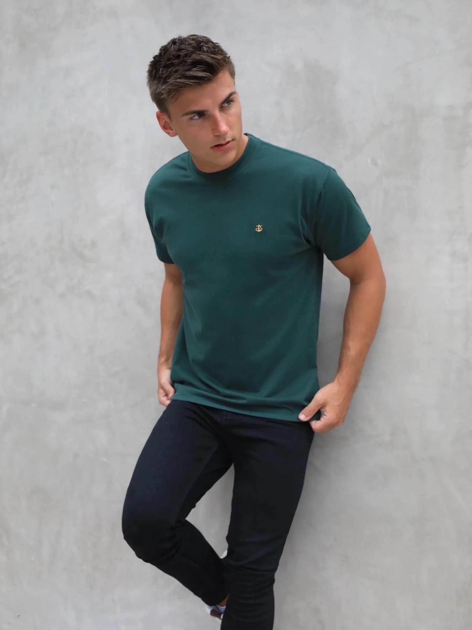 Anchor Relaxed T-Shirt - Dark Green