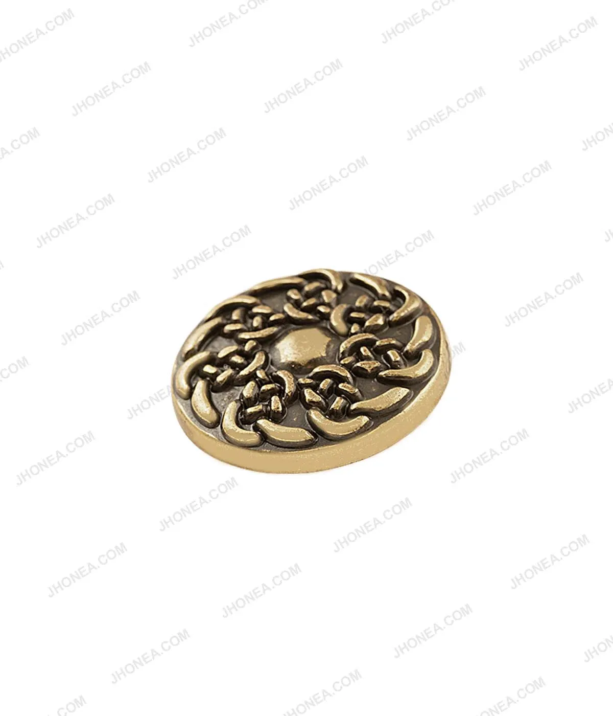 Antique Gold Celtic Pattern Metal Buttons for Men