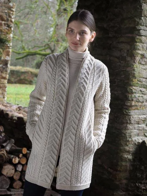 Aran Crafts Bandon Coat | Natural