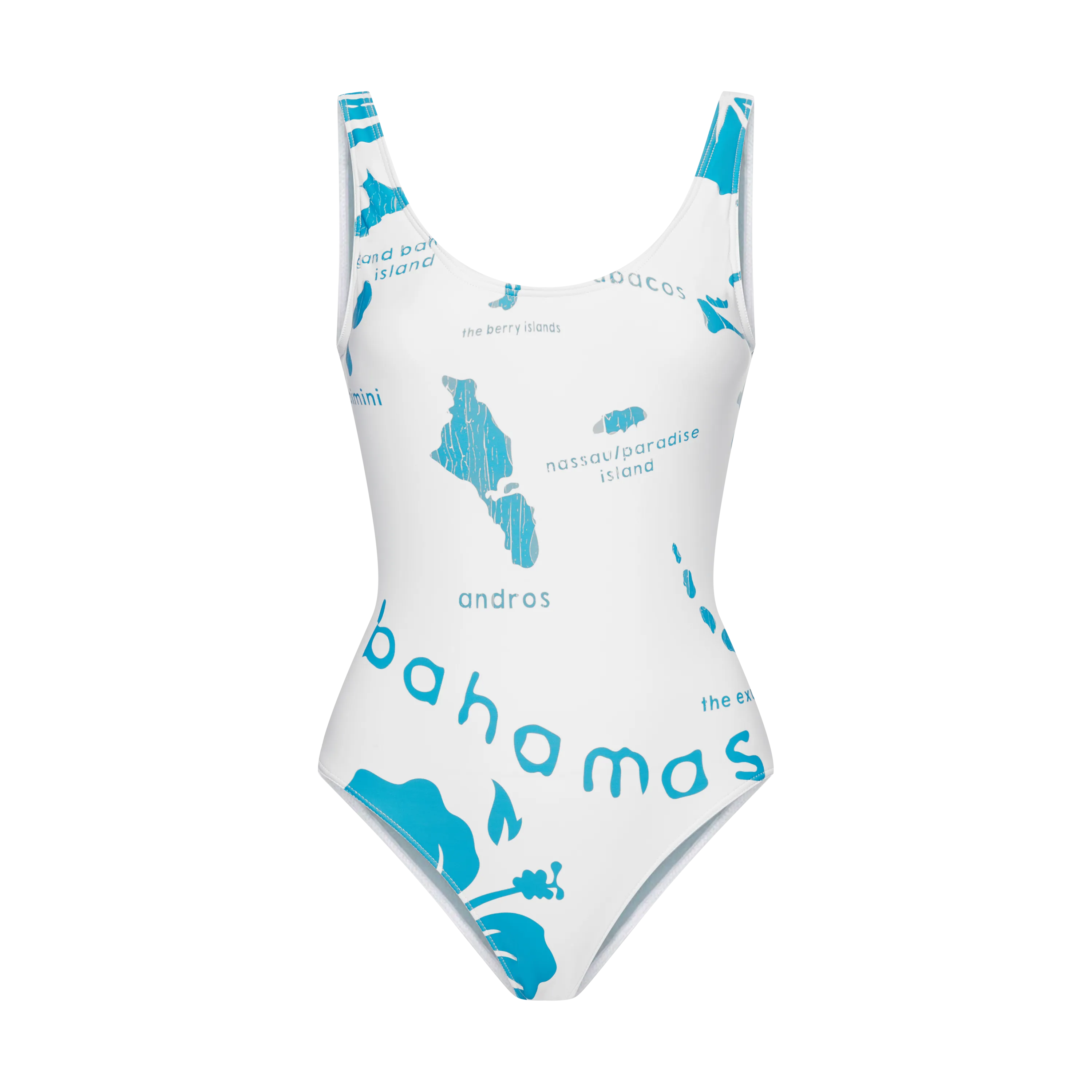 ARCHIPELAGO SWIMSUIT- WHITE & AQUA