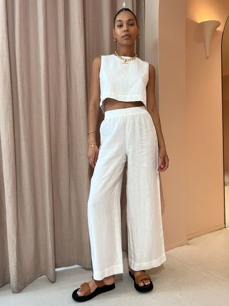 Assembly Label Nilsa Pant in White