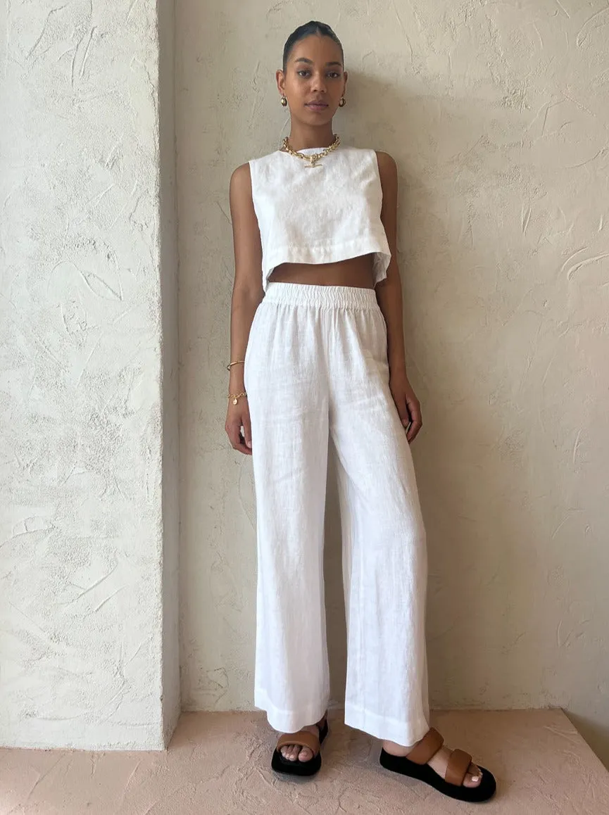 Assembly Label Nilsa Pant in White