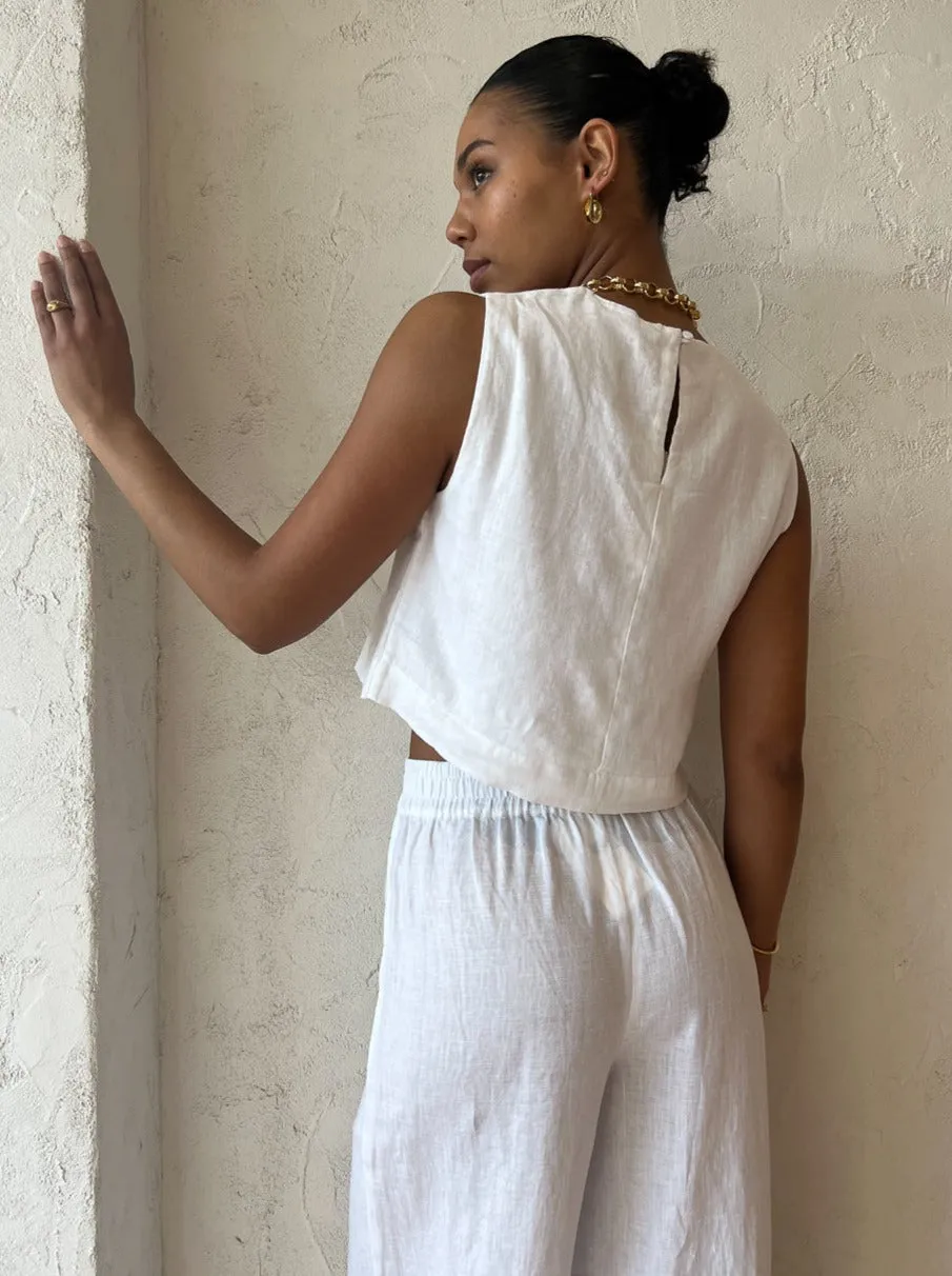 Assembly Label Nilsa Pant in White