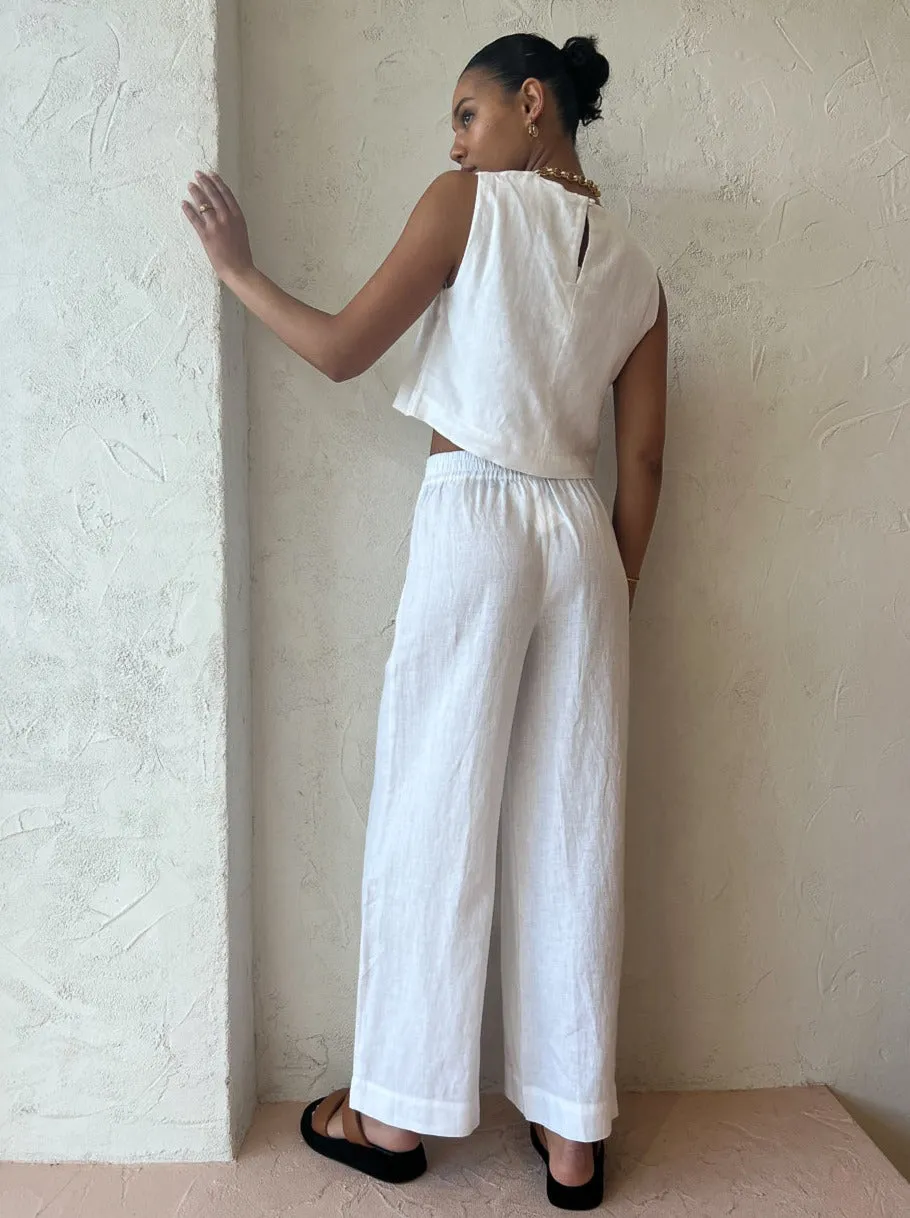 Assembly Label Nilsa Pant in White