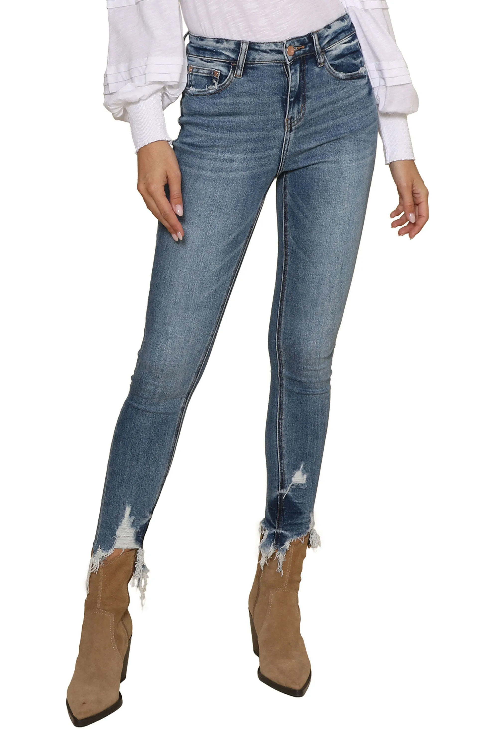 Away From Me High Rise Skinny Jean