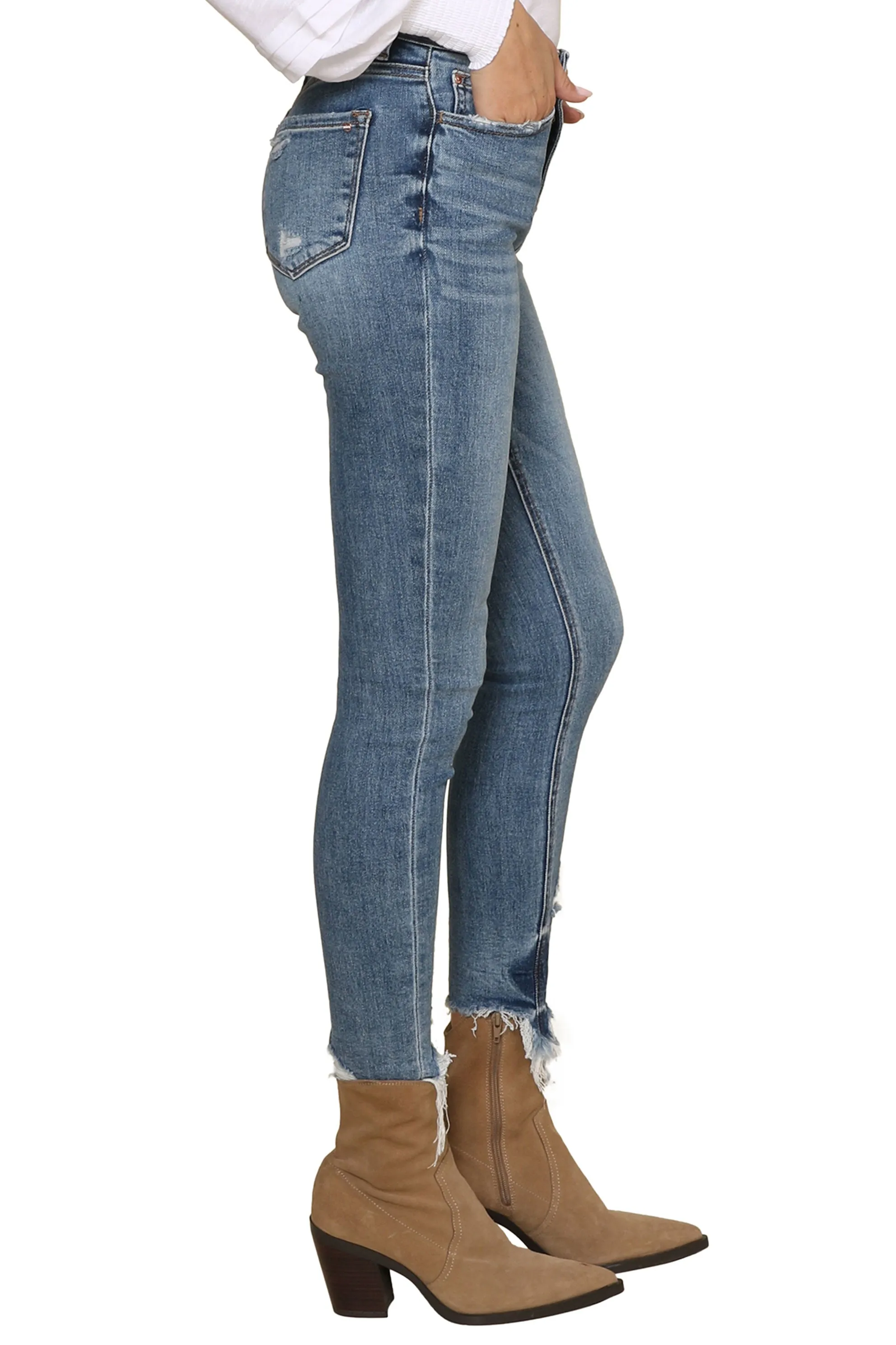 Away From Me High Rise Skinny Jean