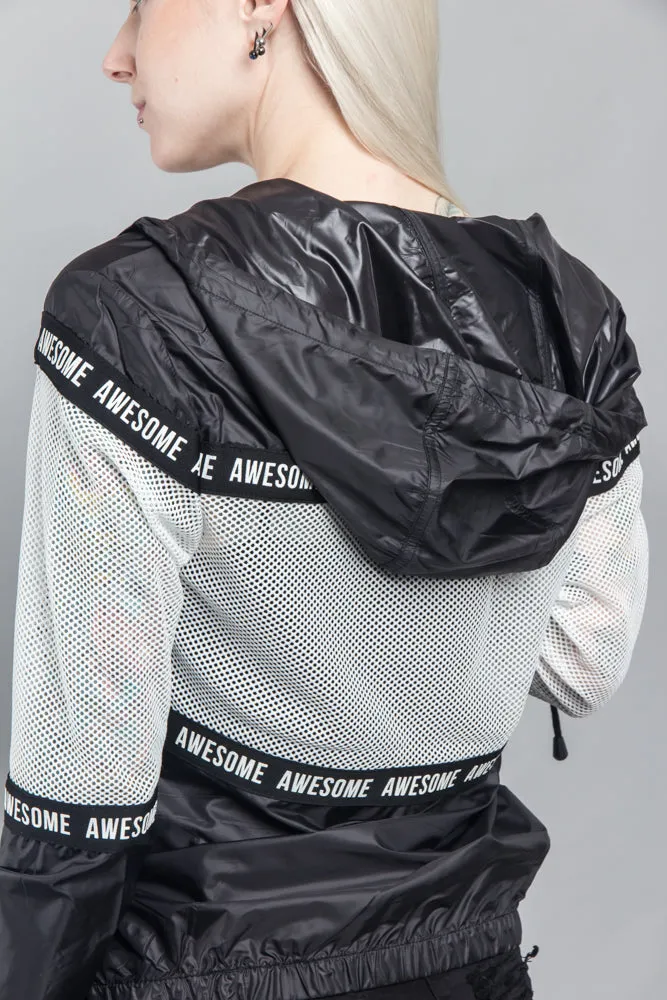 Awesome Fishnet Windbreaker