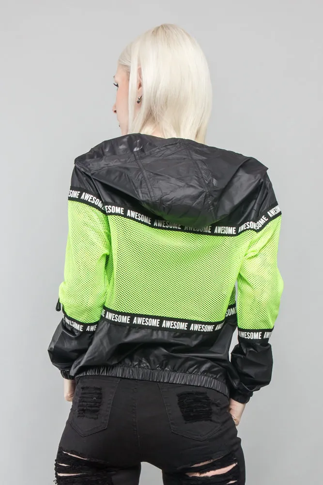 Awesome Fishnet Windbreaker