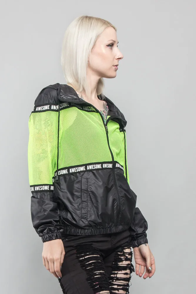 Awesome Fishnet Windbreaker