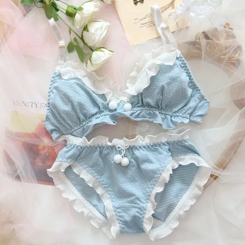 Baby Blues Lingerie Set