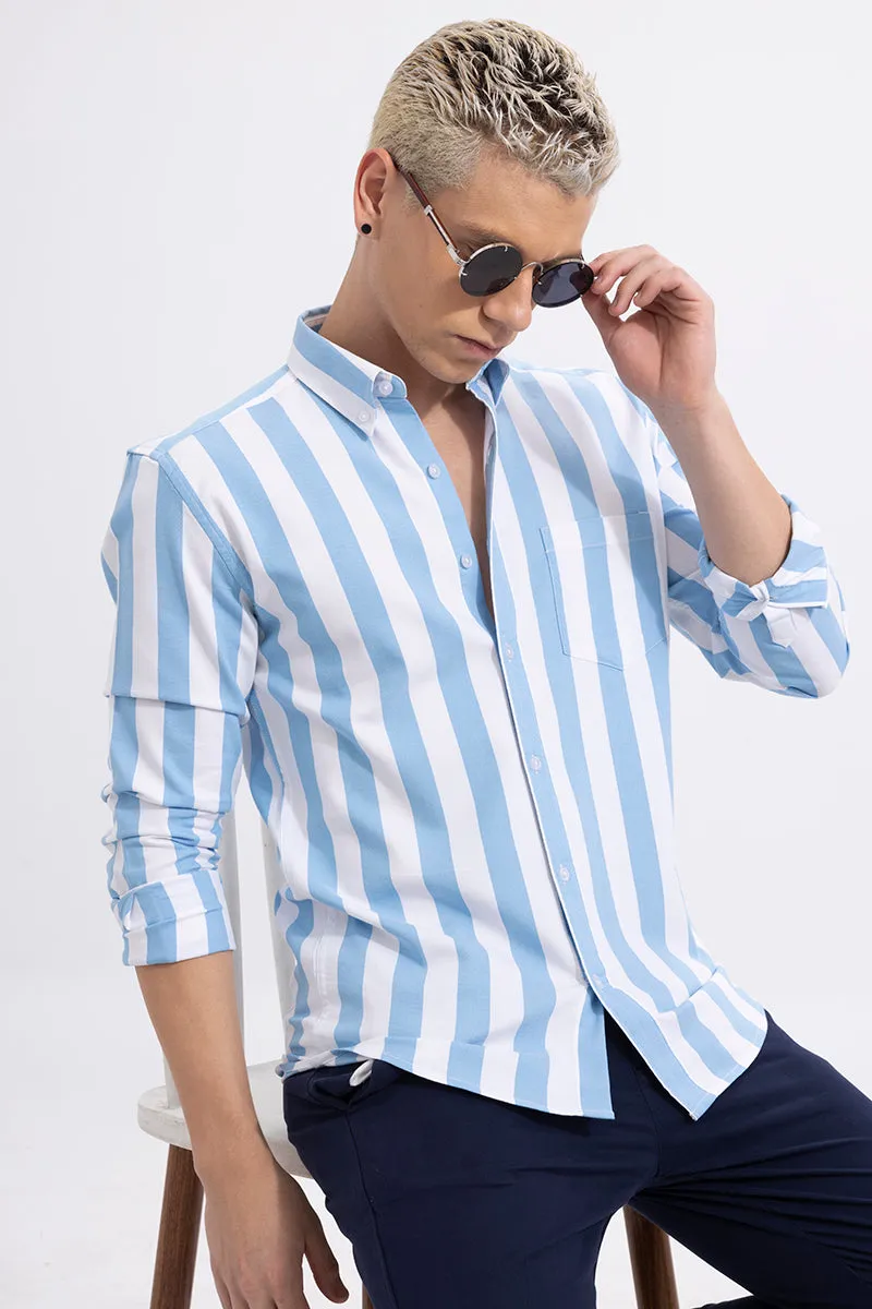 Bengal Stripe Blue Shirt