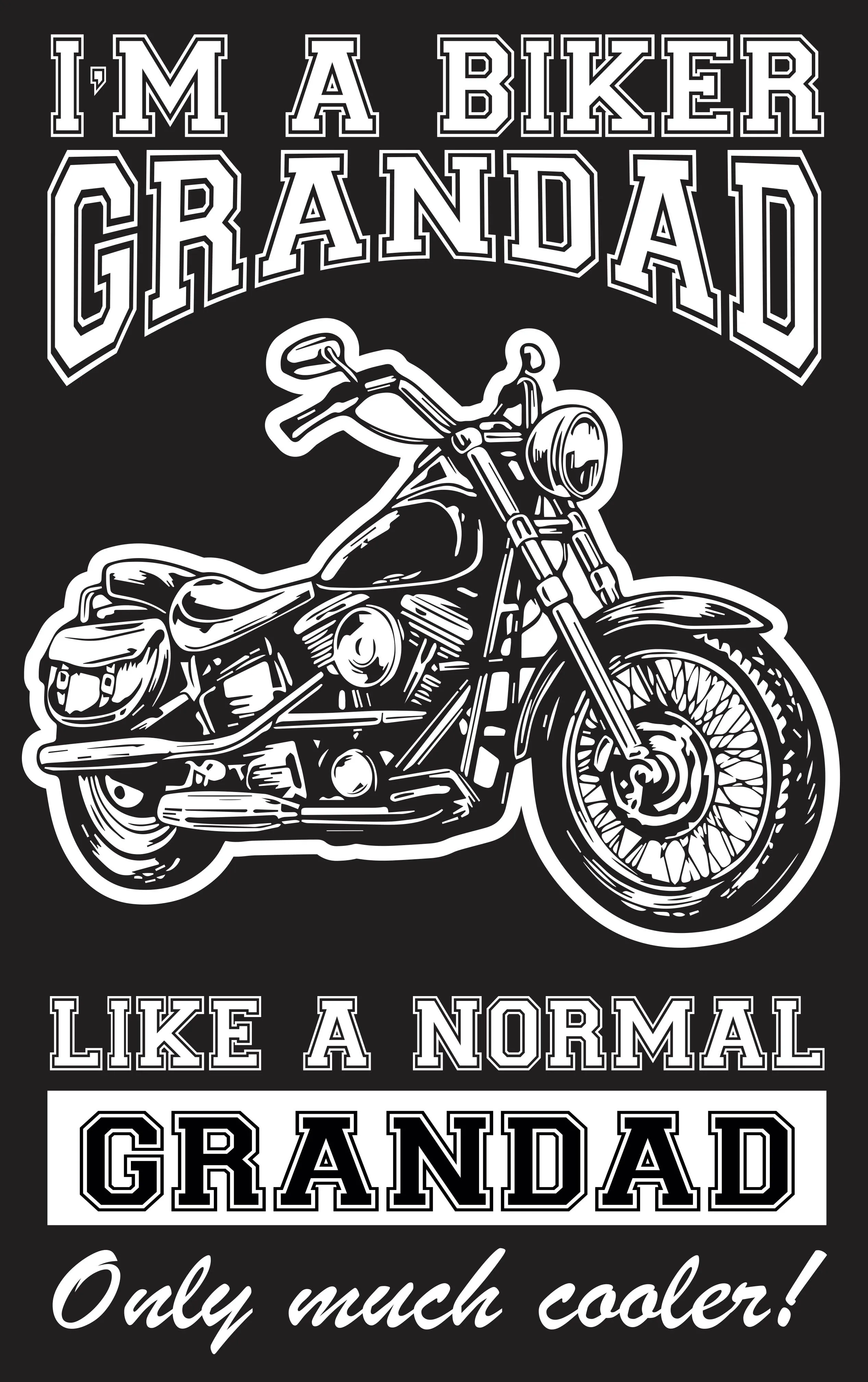 Biker Grandad T Shirt