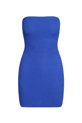 Bimini Dress - Cobalt Crinkle