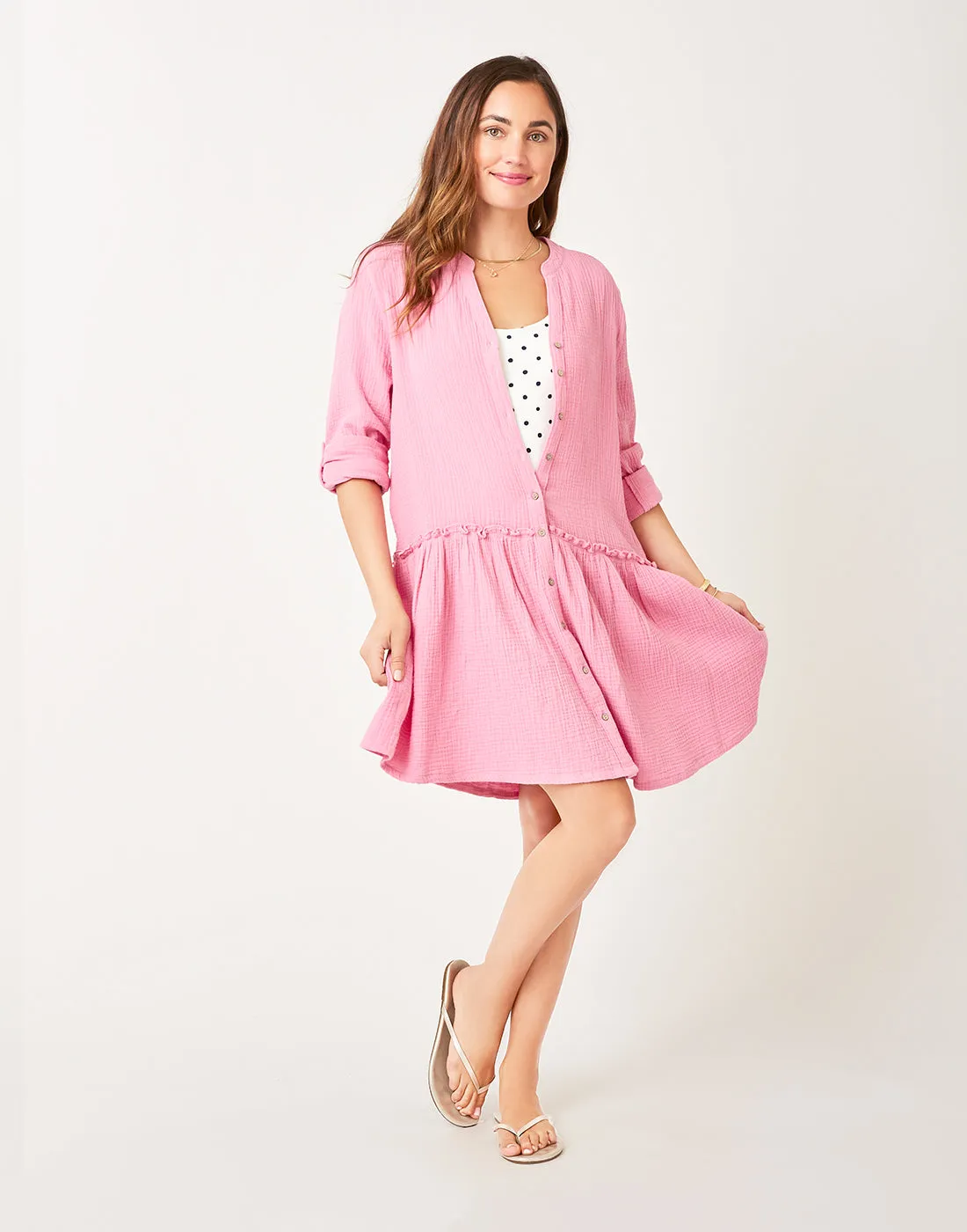 Blair Dress: Light Fuchsia