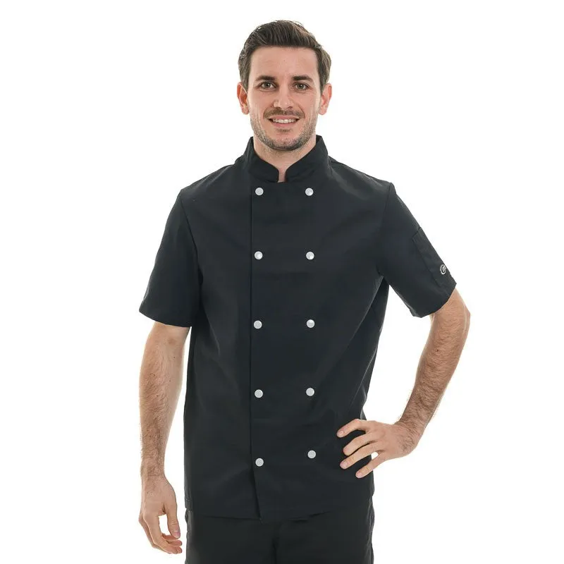 Blake Men's Short Sleeve Chef Coat - MOLINEL