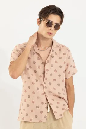 Blooming Leaf Beige Shirt