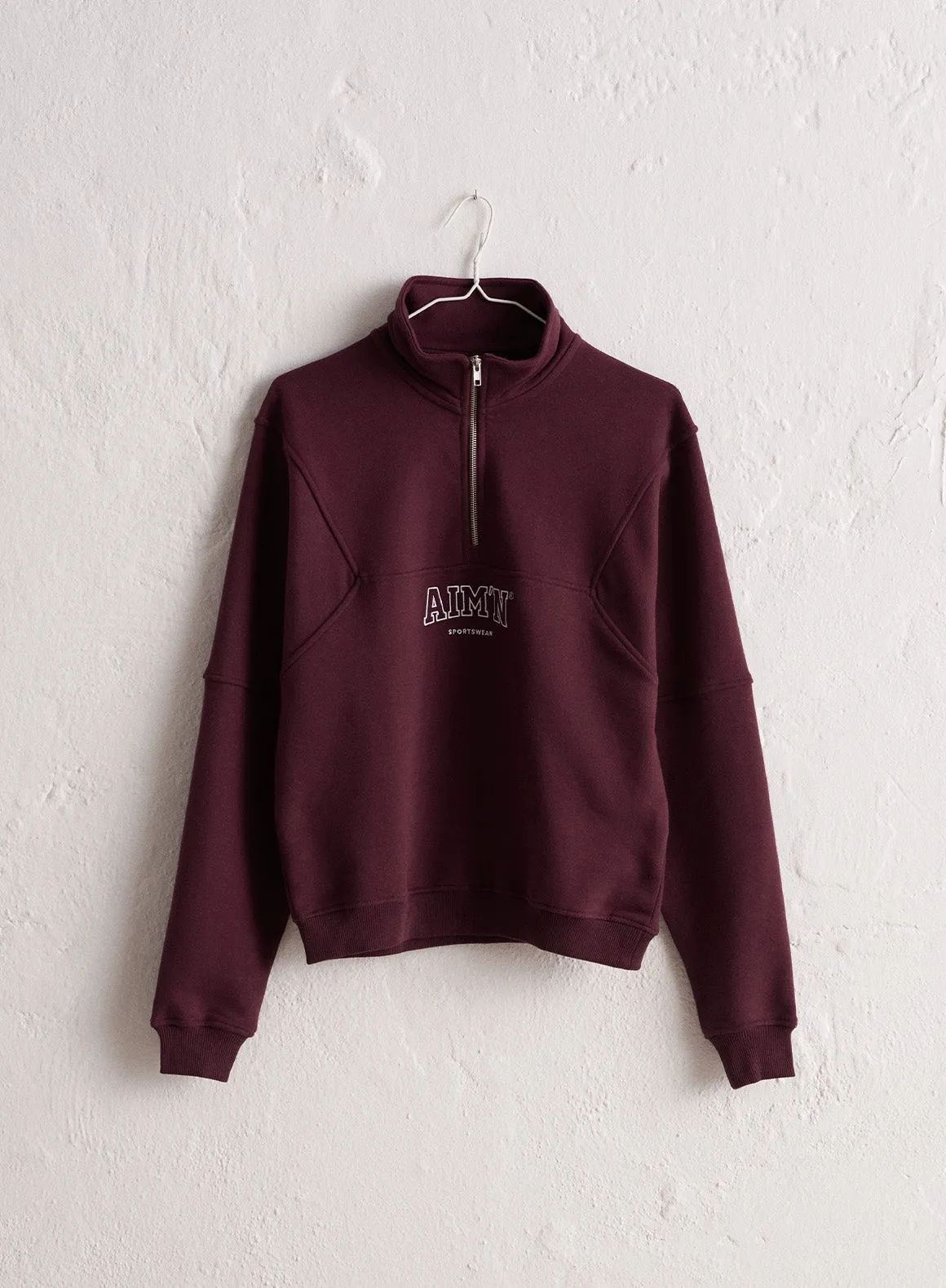 Bordeaux College Sweat Half Zip