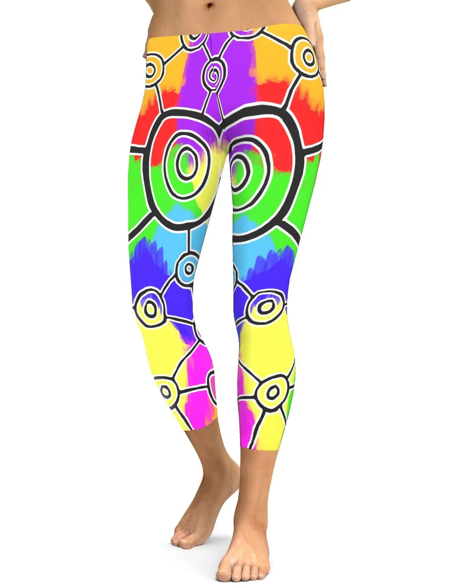 Bright Mob Capris