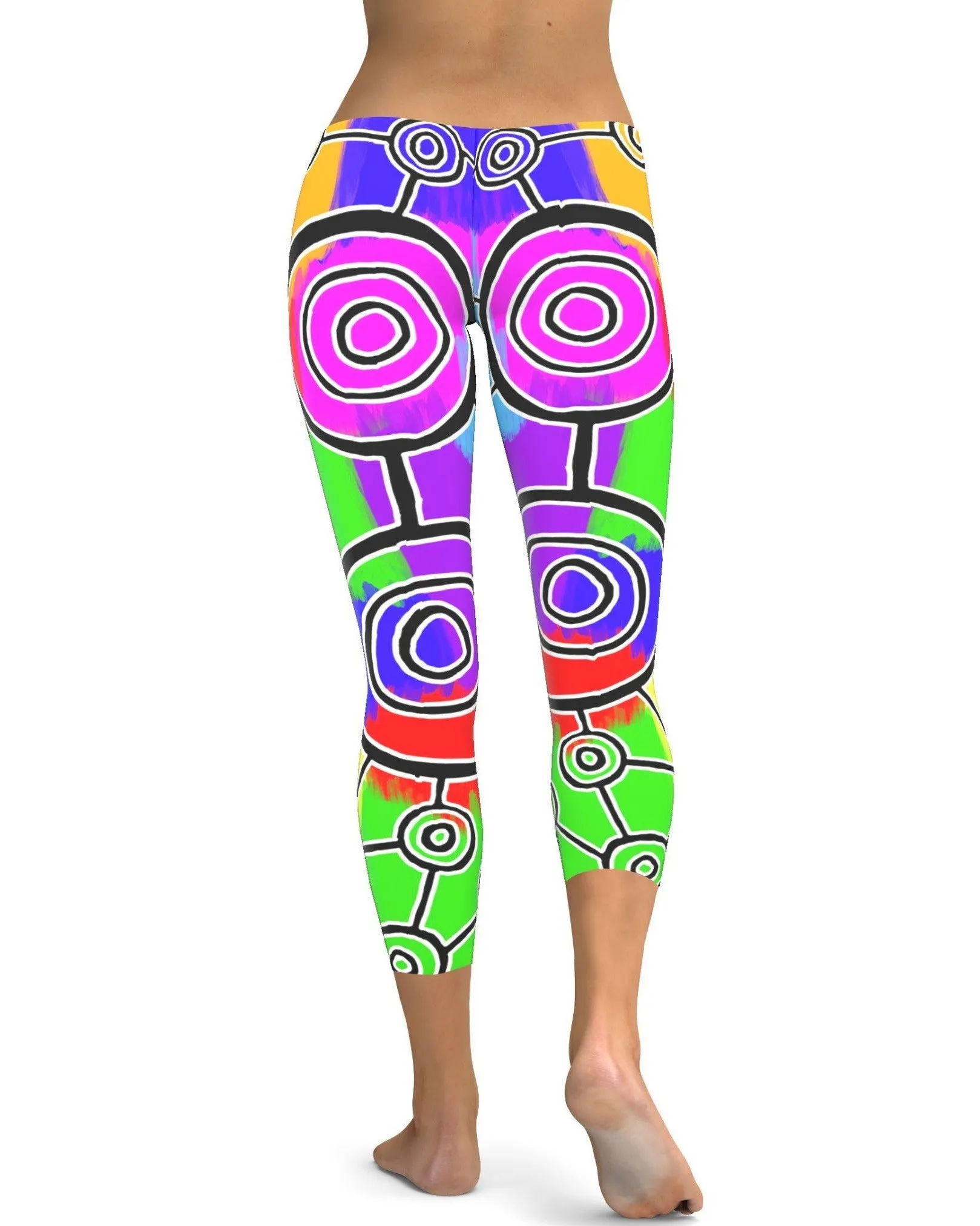 Bright Mob Capris