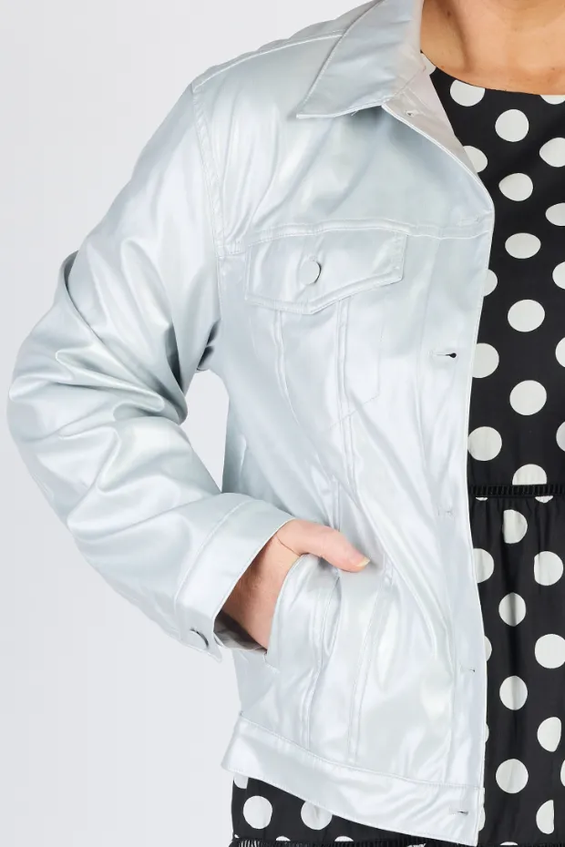 Brigitta Silver Jacket