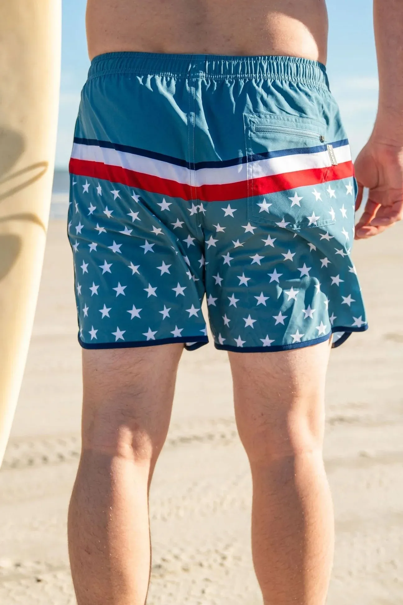 Burlebo America Swim Trunks