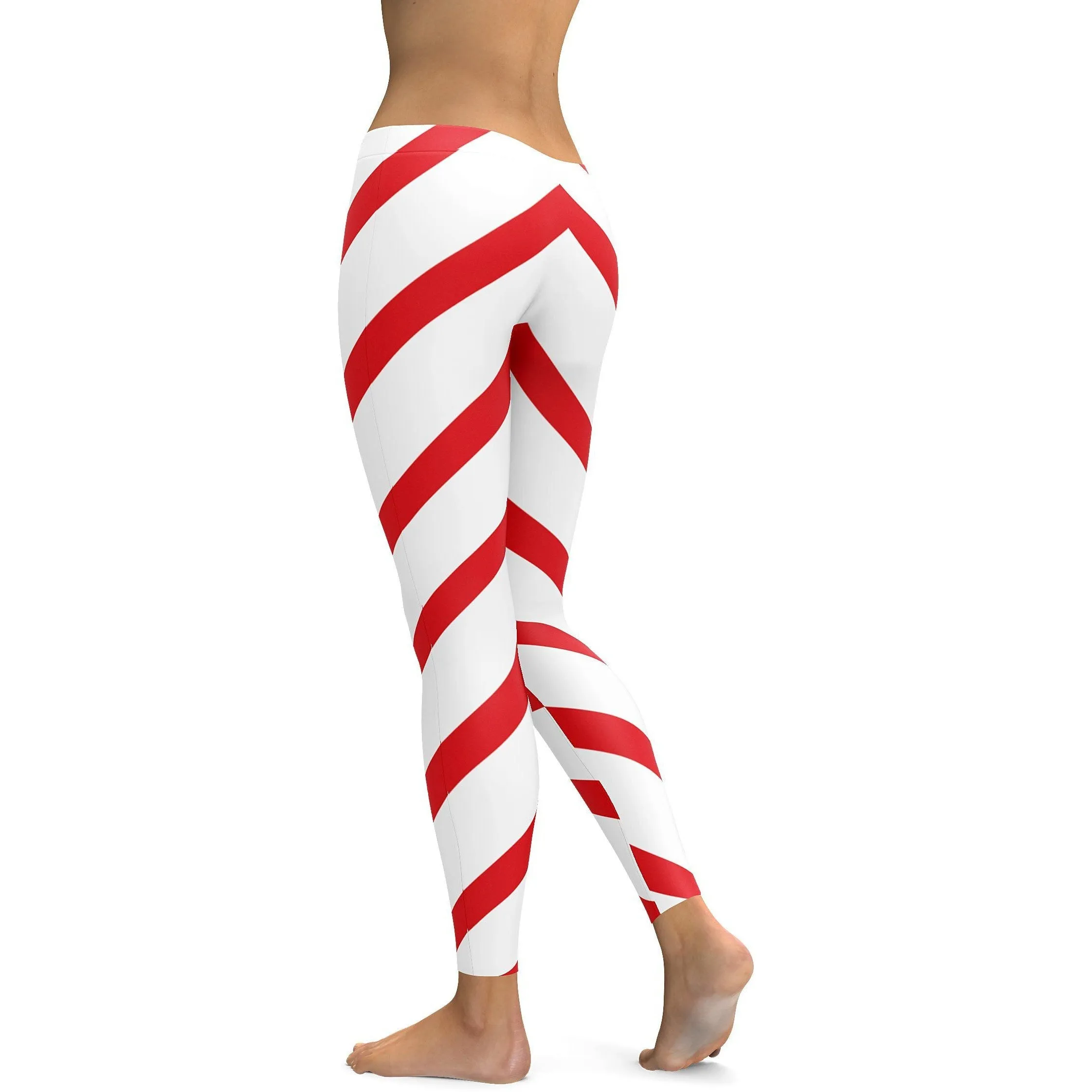 Candy Cane Leggings