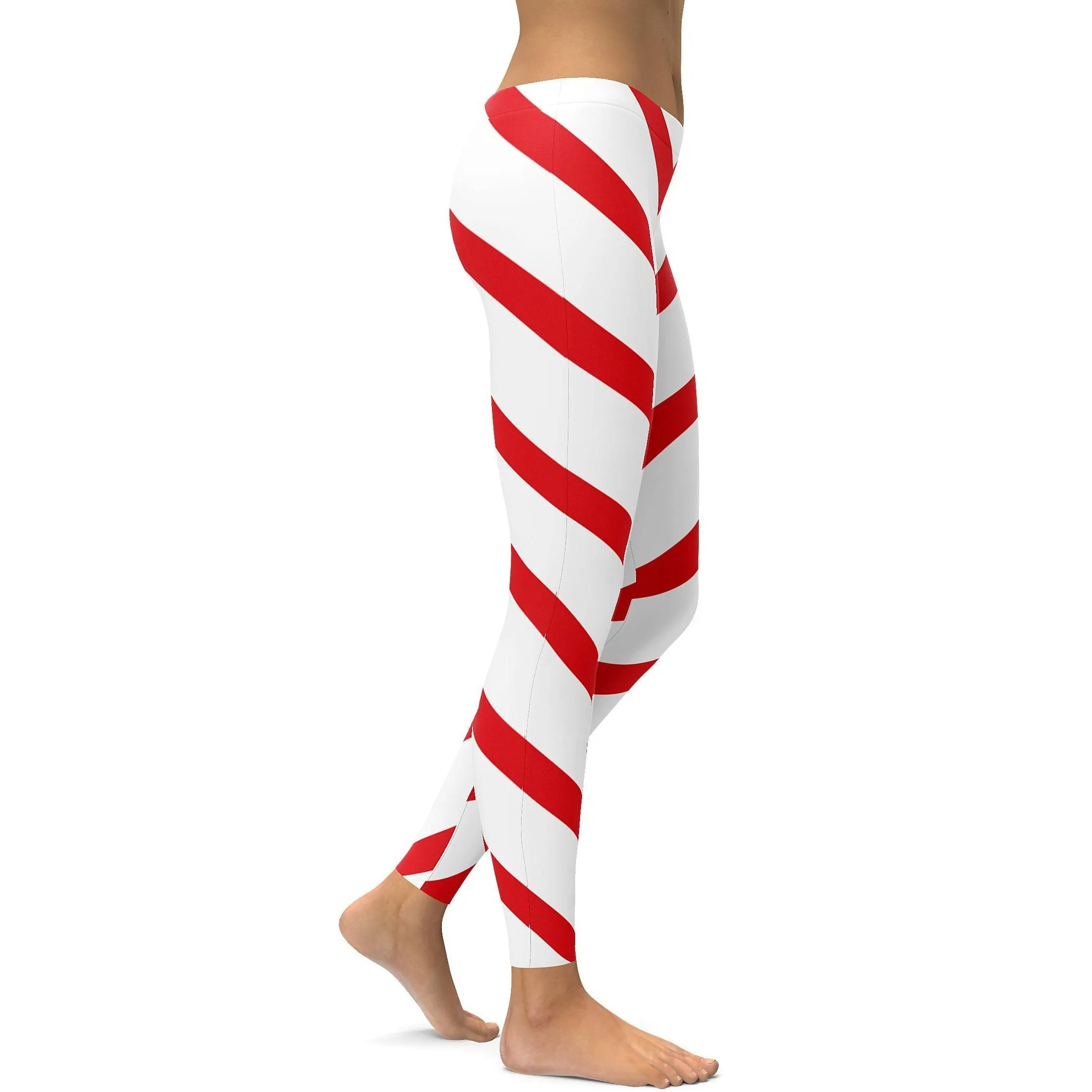 Candy Cane Leggings