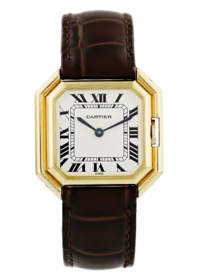 Cartier Ceinture Paris 18k Yellow Gold Ladies Automatic Watch