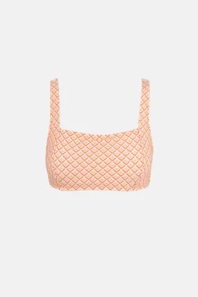 Cayman Geo Support Hidden Underwire Top Mandarin