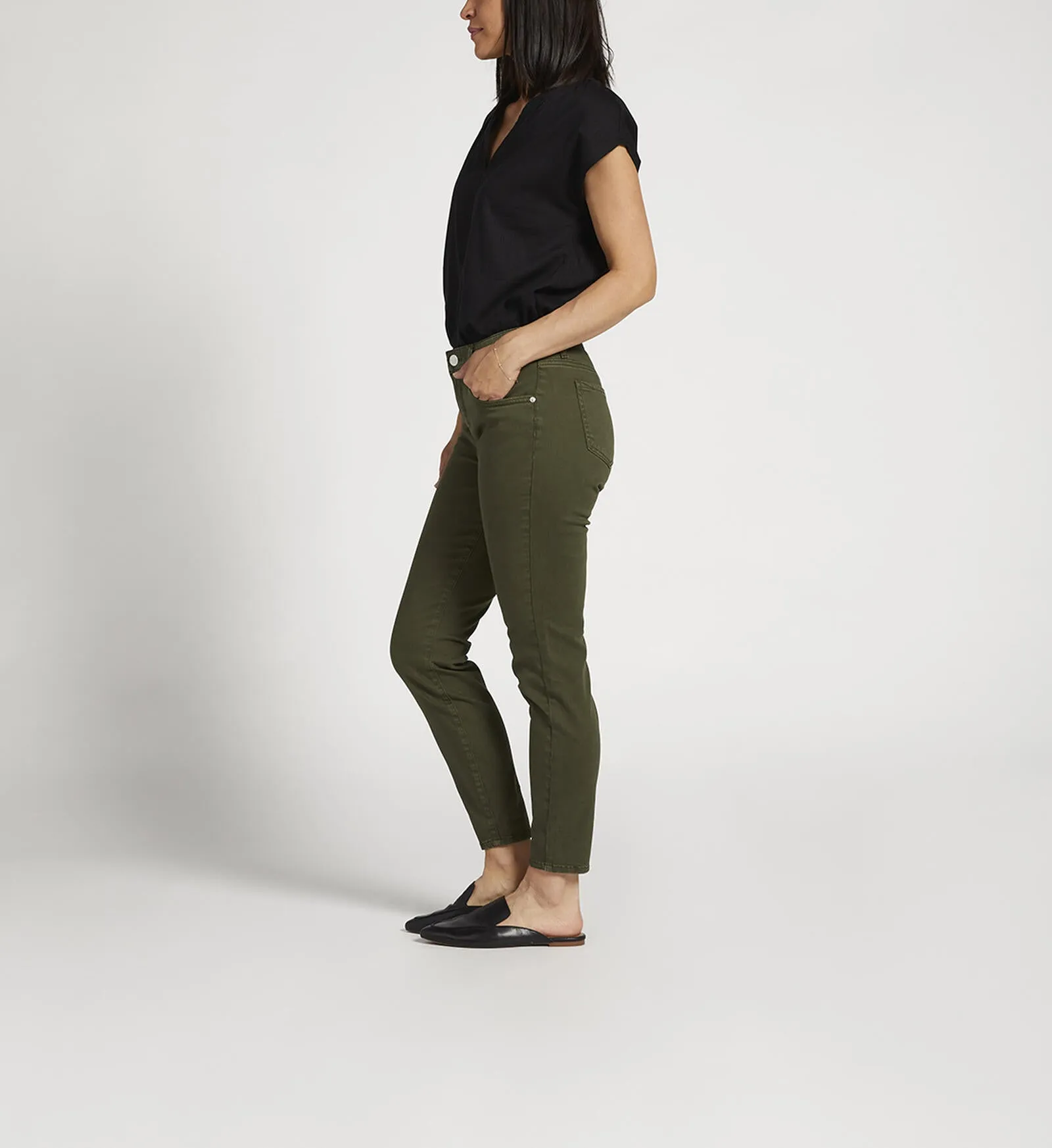 Cecilia Mid Rise Skinny Jeans