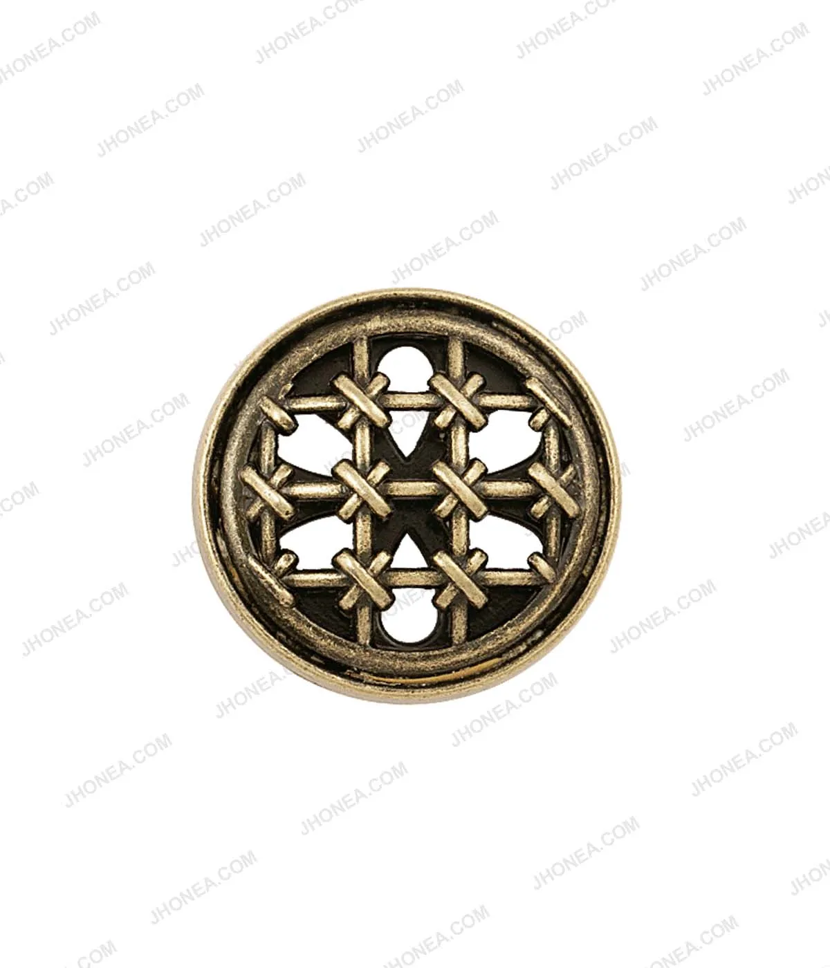 Celtic Design Cutwork Antique Brass Dome Surface Buttons