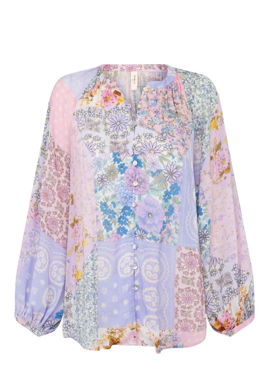 Cha Cha Blouse in Jacaranda