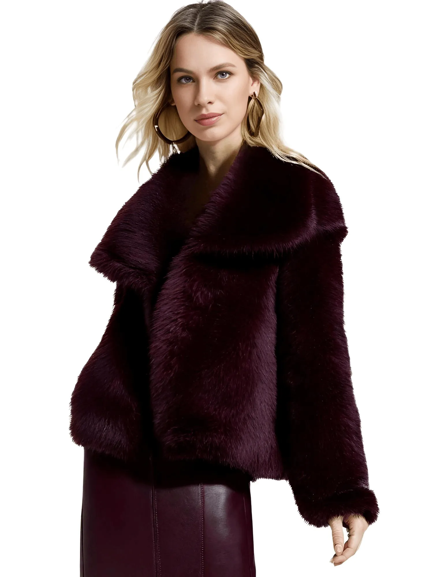 Chic Short Faux Fur Jackets For Women