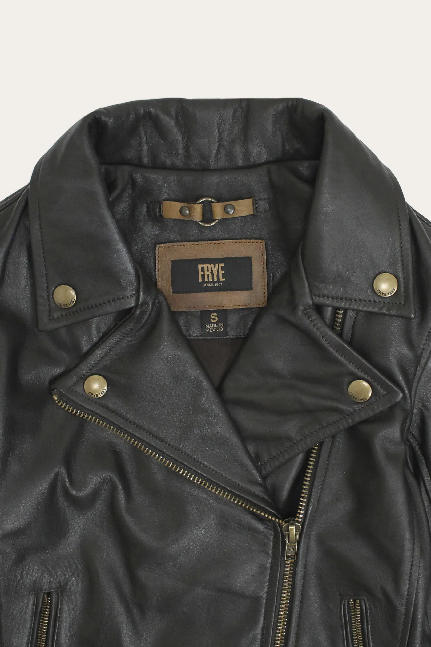 Classic Biker Leather Jacket