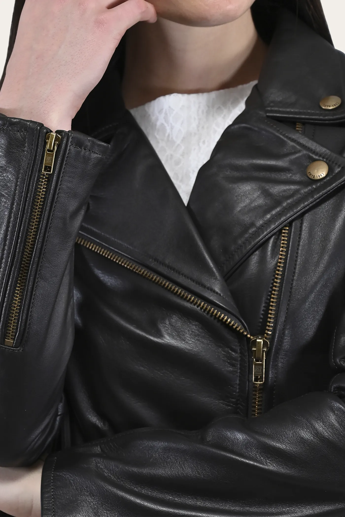 Classic Biker Leather Jacket